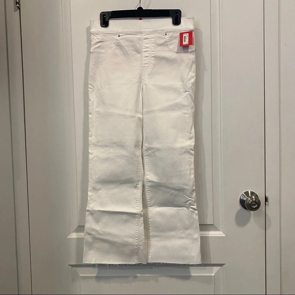 Spanx Cropped Flared Denim Jeans - Picture 5 of 6